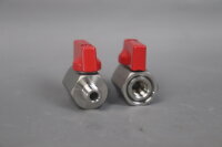 Unimatic KH 18 MKIA ES E 1/8"/PN63/1.4408 2 Pieces Ball Valve Unused