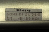 Siemens Simovert P 6SE 1207-2AA03 Umrichter D400/9.5 6,5KVA Z: D78 S78 Unused