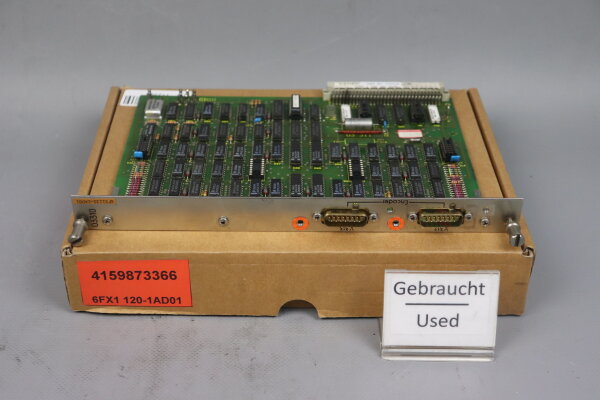 Siemens Sinumerik 6FX1 120-1AD01 03310 E: B00 6FX11201AD01 used OVP