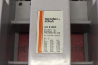 Sprecher + Schuh Sch&uuml;tz CA5-860-22  CA 5-860 Sch&uuml;tz ohne Spule Unused