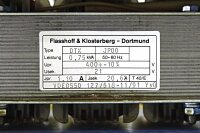Flasshoff &amp; Klosterberg DTK JP00 Transformator + ATR Industrie Elektronik GG1-30/400-24 Netzwerkger&auml;t -used-