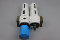 Festo LOE-D-MIDI 192576 &Ouml;ler + LFR-D-MIDI 159588 Filterregelventil Used