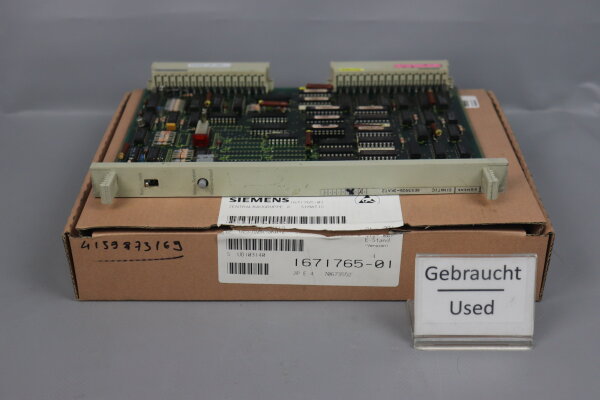 Siemens Simatic 6ES5926-3KA12 Version: 4 Zentralbaugruppe2 PLC used OVP