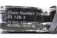 Renold Synergy BS 12B-2 Chain Number 114066 19.050mm  unused