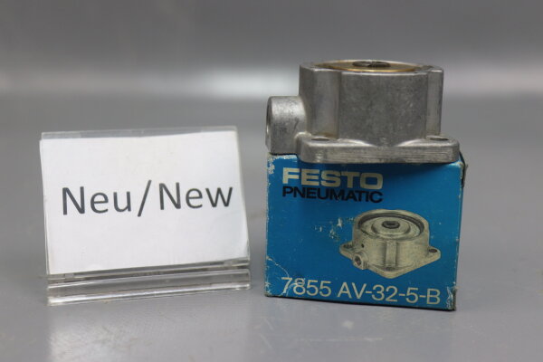 Festo Pneumatic Typ 7855 AV-32-5-B Kurzhubzylinder unused OVP