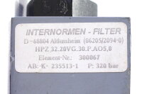 Internormen HPZ 32.20VG.30.P.AO5,0 Filter 320 bar Unused