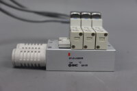 SMC SYJ3-LQQ038 + SYJ3143-5L0Z-Q x3 Magnetventil unused