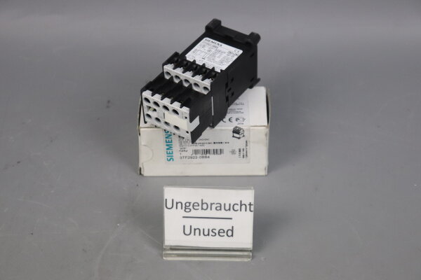 Siemens Sch&uuml;tz 3TF2922-0BB4 Unused OVP