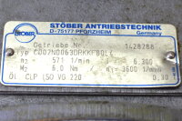 VEM K21R 80 K 4 SYN KA L140 /3299 Getriebemotor 0,37kW i=6,3 Unused