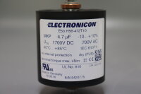 Electronicon E53.H56-472T10 MKP 4,7 µF 1700V DC 700VAC Unused