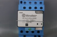 Finder 56.34.9.024.0000 Relais + Relaissockel unused