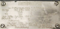 Siemens 1HU3106-0SD01-Z Permanent-Magnet-Motor used