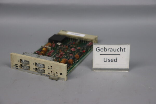 Siemens E53152-A1613-L1 E53152A1613L1 C81 Modul E53152-A1613-T4-B Used