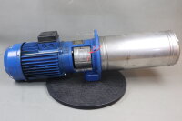 Lowara SVI 808/08S40T Pumpe 12m³/h + LM112RB14S1/340 Elektromotor 4.4kW used
