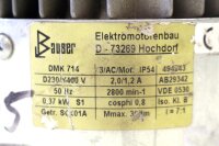 Bauser DMK 714 0,37kW Getriebemotor unused