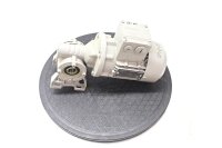 Siemens 1LA7063-4AB13-Z Elektromotor 0,18kW 1350/min mit Getriebe i=40 used