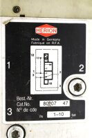EBRO Armaturen EB 8 F Schwenkantrieb + Herion 80207 47 Wegeventil + Herion 0245 unused