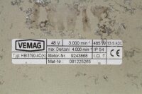 Vemag HBI3790-4C(K) Servomotor HBI37904C(K) 485 W (Kühlkörper beschädigt) used