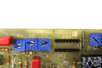 Siemens C98 043-A1006-L2 05 Steuerkarte used