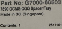 Agilent G7000-60503 Spacer/Tray