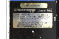 Groschopp DM2 65-60 Motor + E31 Getriebe i=22 Used