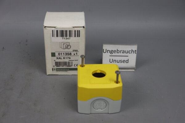 Telemecanique XAL K174 011358 Geh&auml;use ohne Druckschalter IP65 unused OVP