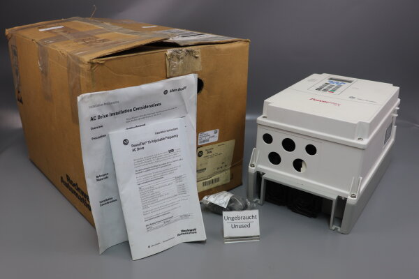 Allen Bradley PowerFlex 70 20A C 022 C 3 AYNANC0 Ser. A 20AC022C3AYNANC0 Frequenzumrichter Unused OVP