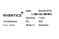 Aventics Rexroth R412012739 Schalter unused