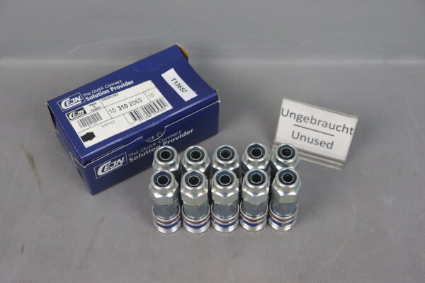 CEJN Coupling 9,5X13,5 10 310 2063 10 St&uuml;ck unused OVP