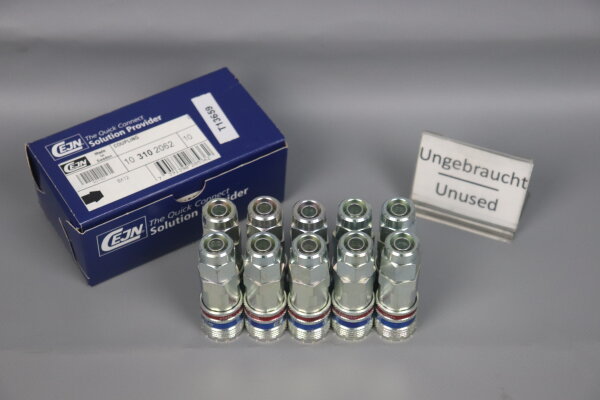 CEJN Coupling 8X12 10 310 2062 10 St&uuml;ck 103102062 Unused OVP