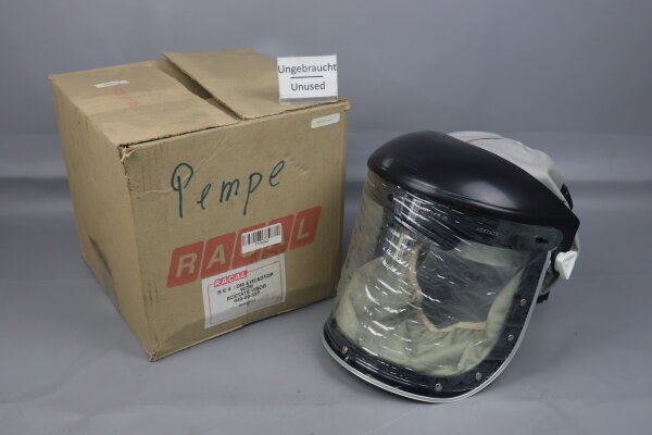 Racal BS2092/1/2/C/M LIC. No.6613 BE4/nDM4 Headtop + Visor 049-00-55P Unused OVP
