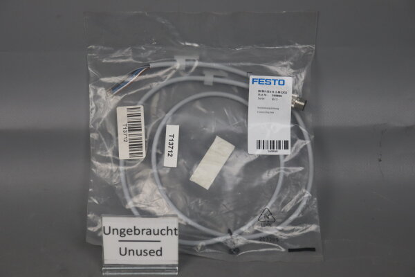 Festo NEBU-LE5-K-1-M12G5 Connecting Line 569840 J613 Unused OVP
