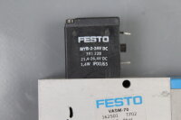 Festo VADM-70 162501 Vakuumsaugd&uuml;se MYB-2-24V DC 393228 used