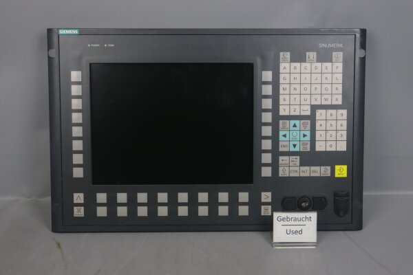 Siemens Sinumerik 6FC5203-0AF02-0AA0 V:F Operator Panelfront 800x600 Refurbished