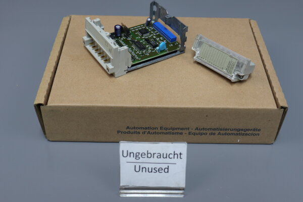 Schneider Electric Modicon TSX MICRO TSXDEZ12D2 12I 24VDC TBLK Modul Unused