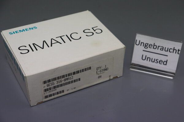 Siemens 6ES5 316-8MA12 E-Stand:04 Interface Modul 6ES5316-8MA12 sealed