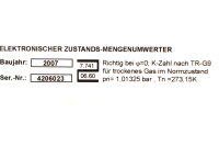 Elster TRZ G250 DN100 PN10 Turbinenrad-Gasz&auml;hler + EK260 Mengenumwerter Used