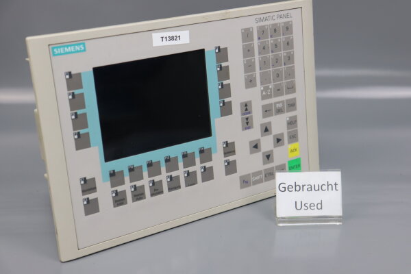 Siemens OP270 KEY-6 CSTN Panel 6AV6 542-0CA10-0AX0 E:11 used tested