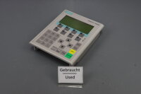 Siemens Simatic Panel 6AV6 641-0CA01-0AX1 E-Stand: 13 Operator Panel used