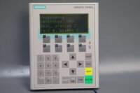 Siemens Simatic Panel 6AV6 641-0CA01-0AX1 E-Stand: 13 Operator Panel used