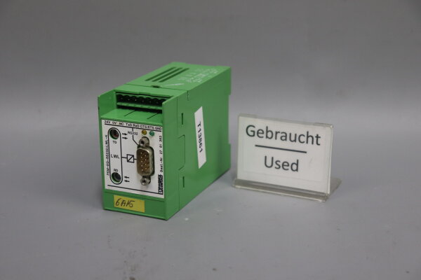 PHOENIX CONTACT PSM-EG-RS232/LWL-K Schnittstellenkonverter 2761363 used