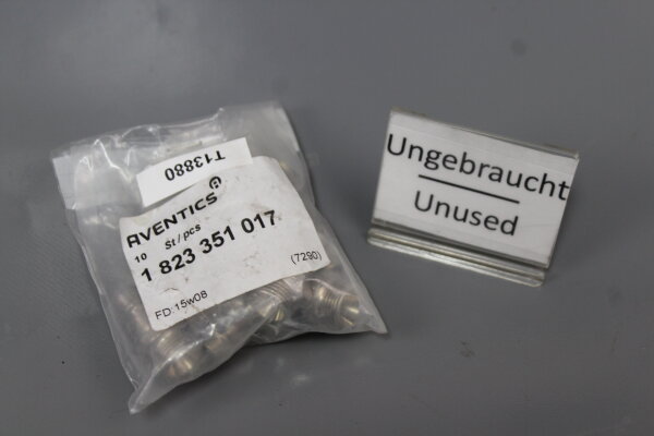 Aventics 10x 1823351017 / 1 823 351 017 Kupplungsstecker unused