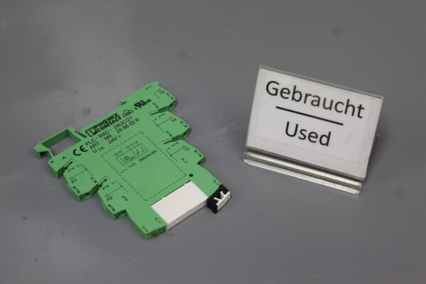 Phoenix Contact PLC-BSC-24UC/21 2966029 Relais 24V used