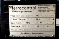 Ferrocontrol HD115A6-130S/R Servomotor used