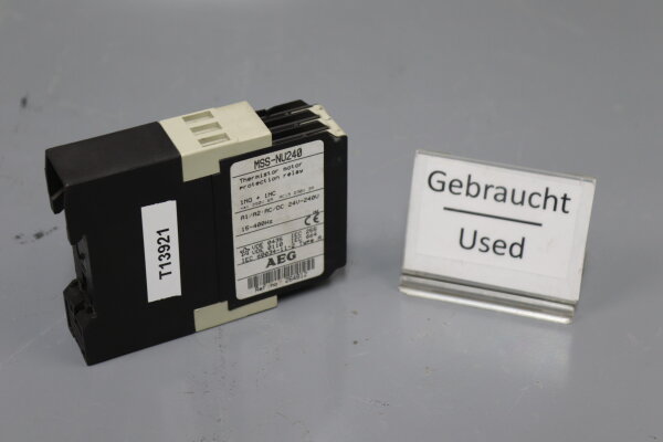 AEG MSS-NU240 264812 Motorschutzrelais used