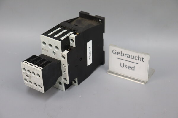 Eaton Moeller DILM25-10 Leistungssch&uuml;tz + DIL A-XHI22 Hilfssch&uuml;tz used