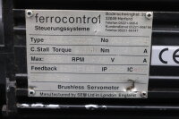 Ferrocontrol HD115C6-130S/R Servomotor Used Damaged