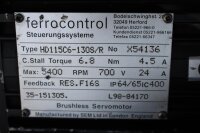 Ferrocontrol HD115C6-130S/R Servomotor Used