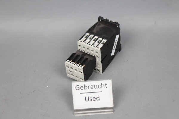 Moeller DIL M9 + DIL A-XHI31 Leistungssch&uuml;tz + Hilfsschalter used