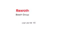 Rexroth 0 821 200 198 105 Drosselverschraubung unused